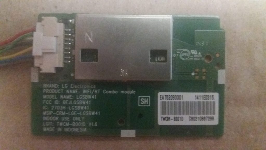 WI FI-Адаптер LG-SBW41