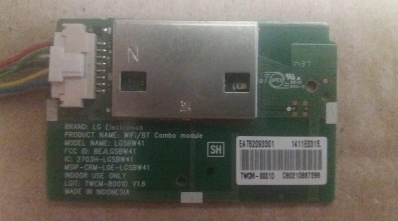 WI FI-Адаптер LG-SBW41